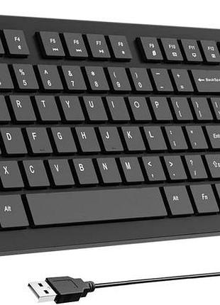 Дротова комп'ютерна клавіатура, usb-клавіатура plug play, pc 206, amazon, німеччина