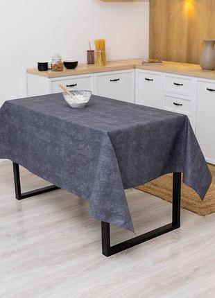 Скатерть влагоотталкивающая 120 х 180, скатерти серого цвета праздничная для кухни