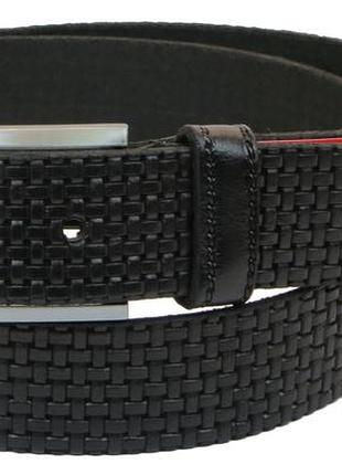 Ремінь під штани skipper чорний 3,5 см