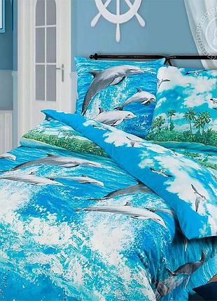 Постельное белье бязь морской бриз