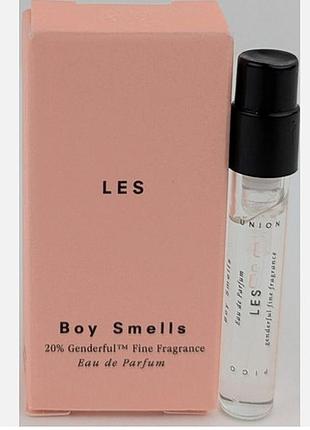 Les boy smells пробник парфумованої води унісекс 1,5 мл оригінал квіткові фруктові
