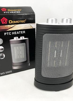 Дуйка domotec ms-5905 ceramic 1500 вт, тепловентилятор, обогреватель электрический, дуйчик обогреватель