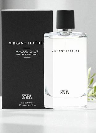 Мужская парфюмерная вода zara vibrant leather edp 150 мл