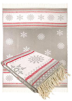 Плед хлопок 140х200см рождественская коллекция ярослав диз 3