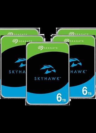 Жесткий диск seagate жесткий диск seagate skyhawk st6000vx009 (комплект 20шт)