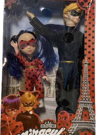 Лялька леді баг дівчинка та суперкіт aurora