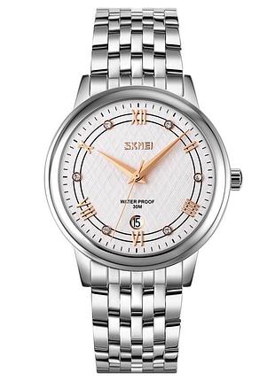 Skmei 9272sisi-b silver-silver men