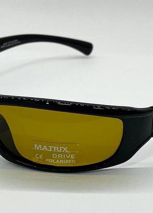 Окуляри для водія в спортивній пластиковій оправі з поляризованими лінзами, спортивні окуляри