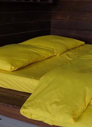 Постільна білизна бязь жовтий