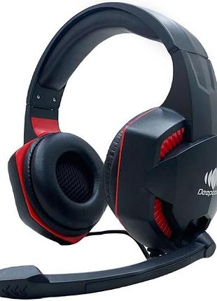 Наушники проводные игровые deepbass x12 black