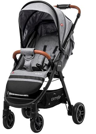 Коляска прогулочная carrello eclipse crl-12001/1 mosaic gray в льне +дождевик m /1/ moq