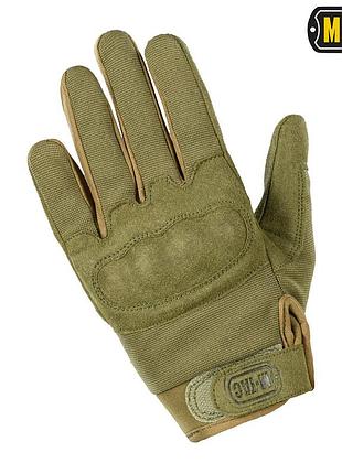 M-tac рукавички assault tactical mk.5 olive 3