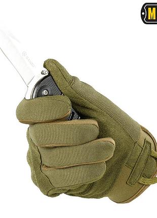 M-tac рукавички assault tactical mk.5 olive 5