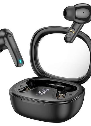 Наушники hoco shadow true wireless bt headset eq6 |bt5.3, 40/320mah, 7h|