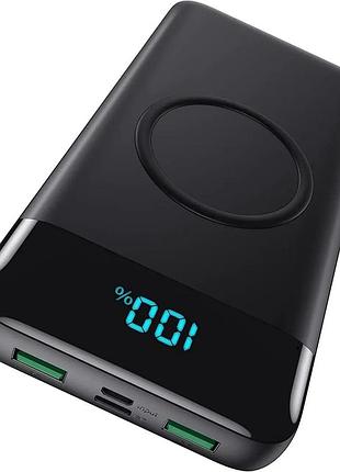 Зарядное устройство power bank hx160q2 30800mah 25w-pd, amazon, германия