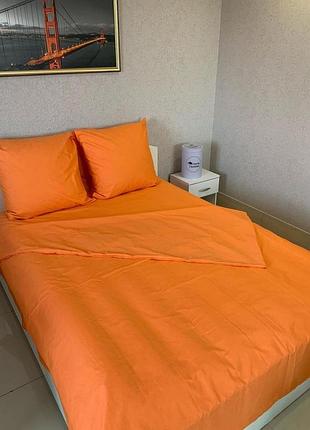 Постельное белье бязь оранжевый
