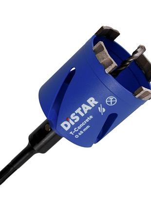 Сверло алмазное dds-w 68x65-4xм16 t-бетон / sds+