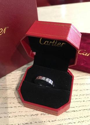 Cartier кольцо love тонкое под серебро / картье кольцо тонкое в белом золоте