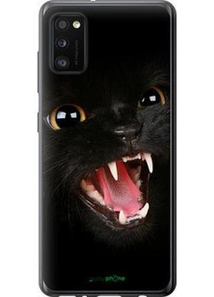 Чохол на samsung galaxy a41 a415f чорна кішка "932u-1886-7673"