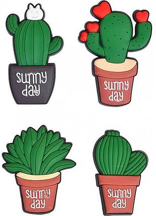 Магнит резиновый кактус "sunny day"