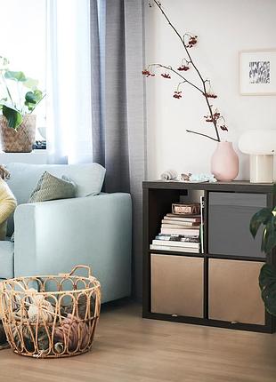 Книжкова шафа, тумба 76х76см ikea 602.758.12