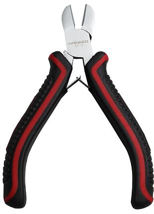 (41166) мини бокорезы 115мм cr-v pearl-nickel haisser