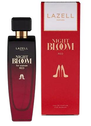 Парфюмерная вода для женщин lazell night bloom red 100 мл(5907814620392)