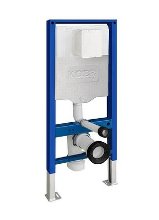 Инсталляция для подвесного унитаза koer kt-0407 500x126x1150mm, без панели смыва (kr5341)