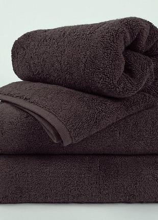 Полотенце 70х140см махровое яр-500 ярослав темный шоколад