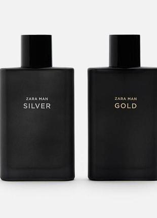 Набор парфюмов zara man silver edt, 90 мл + zara man gold edt, 90 мл (3.04 fl oz)