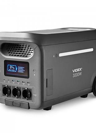 Портативная зарядная станция videx oasis 3000w 2560wh (vps-sg1-3kw)