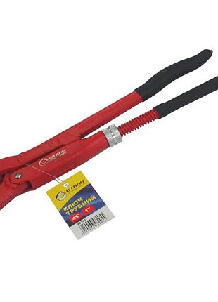 (48205) ключ трубний 45° 1" сталь