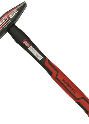 (44085) молоток слюсарний 600 г. ручка з скв. haisser