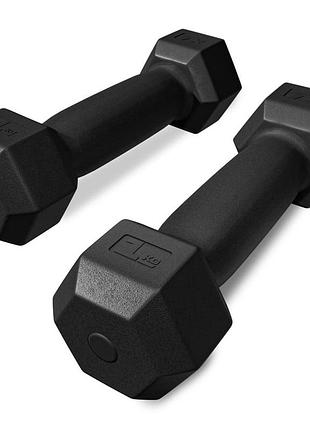 Гантели для фитнеса композитные trex sport tx-001cd 2x1кг