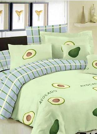 Постільна білизна бязь авокадо сімейний