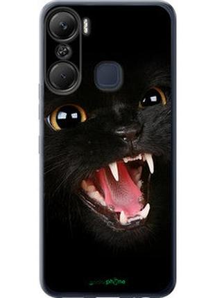 Чохол на infinix hot 12 pro чорна кішка "932u-2868-7673"