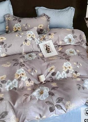 Постельное белье двуспальное koloco сатин (41679)