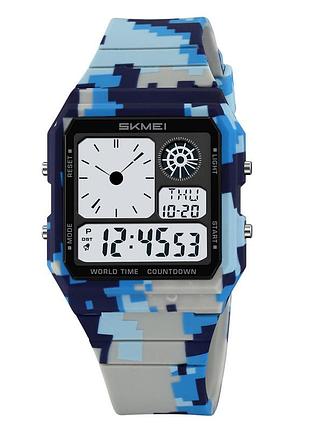 Skmei 2347cmbu camo blue