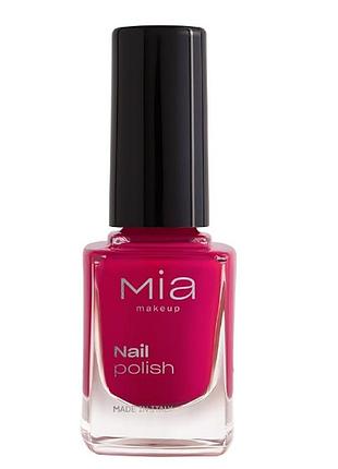 Лак для ногтей mia cosmetics 128 deep fuchsia 11 мл оригинал