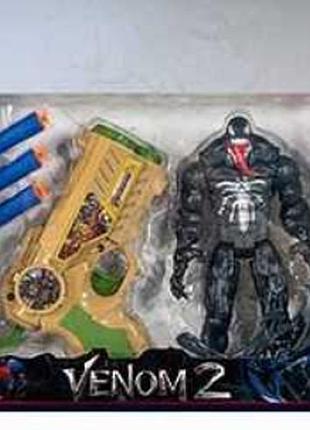 Фигурка веном с оружием marvel abc 18 cm