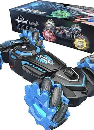 Трюковая машинка-вездеход на радиоуправлении stunt car пультом ду h6020