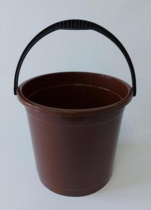 Відро пластмасове "r-plast" без кришки d 30 cm, h 27,5 cm. (12 л.) forkopt