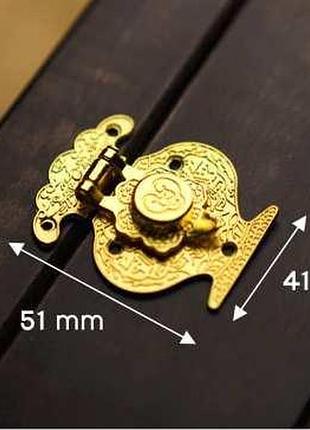 Замок декоративний. колір "золото". 49х41мм / замок декоративний. колір "золото". 49х41мм