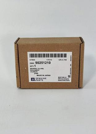 Подшипник сцепления выжимной daewoo lanos/chevrolet aveo 1.4-1.5, 90251210