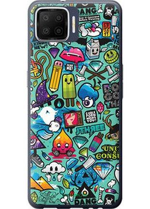 Чохол на oppo a73 стікер бомбінг 1 "693u-1379-7673"