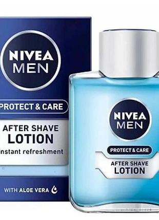 Зволожувальний лосьйон після гоління nivea men з алое вера і провітаміном в5 100 мл