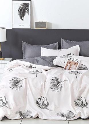 Постельное белье двуспальное koloco сатин (41633)