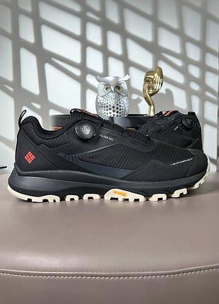 Мужские термо кроссовки columbia x-mission boa#x black beige