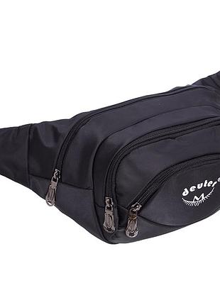 Пояс-сумка deuter 1029 чорний (39429047), no branding