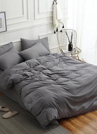 Набор пододеяльник 240х215см +наволочки 70х70 2шт бязь ярослав №16 графит